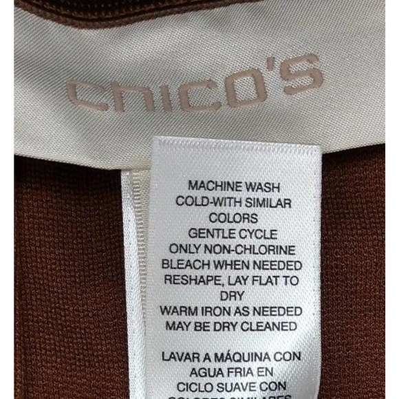 NWT Chico's SO SLIMMING360 Juliet Full Length Pants Brandy Brown Size 3.5 XL 18 - Picture 9 of 11